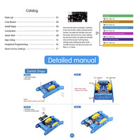 Kit de coche Robot Educativo programable LAFVIN IBOT para programación gráfica con Manual de usuario para Arduino