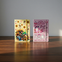 A5 UV pour enveloppe de carnet personnalisée, design sur mesure, forte adhérence, résistant aux rayures, durable, couleur personnalisée, longue durée de vie