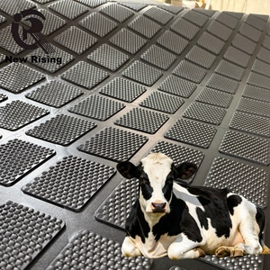 Tapete <span class=keywords><strong>de</strong></span> Goma Resistente para Ganado Vacuno, Bovino, Búfalos, Toros y Caballos, Equipo para Granjas Lecheras - Product Image 1