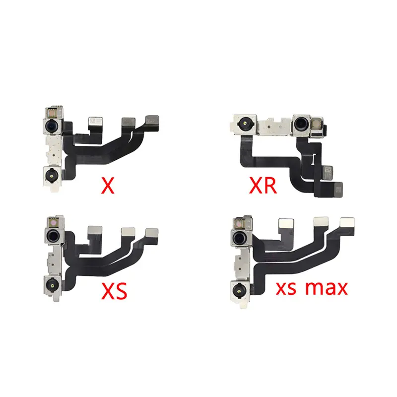 Mobile Phone Front Camera Module with Face ID Proximity Sensor Flex Cable for iPhone X XR Xs Max