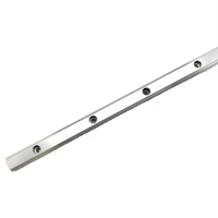 Bloque de Rodamiento Lineal Cuadrado HGR15 HGR20 de Fábrica, Acero S55C Tratado Térmicamente, Riel Deslizante CNC EGH15 EGH20, Longitud Personalizada