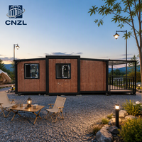 Maison Modulaire Préfabriquée Extensible et Pliable de 20FT 40FT, Tiny Home, Maison Conteneur, Annexe, 2 ou 3 Chambres avec Salle de Bain