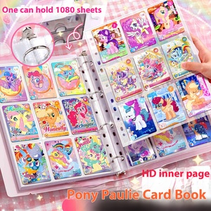 Álbum de tarjetas personalizado Pony Polly Gran capacidad A5A4 PP Carpeta de tarjetas Página Almacenamiento de tarjetas pequeñas Carpeta <span class=keywords><strong>Yugioh</strong></span> - Product Image 3
