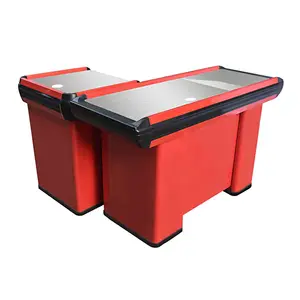 Table de <span class=keywords><strong>caisse</strong></span> pour <span class=keywords><strong>supermarché</strong></span>, comptoir de <span class=keywords><strong>supermarché</strong></span>, pour lot de 2 produits, prix d'usine - Product Image 3