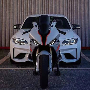 Kit de pare-chocs arrière de voiture, accessoire de carrosserie pour BMW série 2 2014 — 2018, mise à niveau M2C - Product Image 5