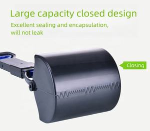 MMG-Cuchara para caca de perro, plegable, portátil, para exteriores, con mango largo y dispensador de bolsas para caca, superventas, hecha de plástico duradero - Product Image 5