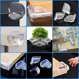 Tùy Chỉnh Nhà Máy Sản Xuất Thân Thiện Với Môi Bé Chống Góc Bảo Vệ L Hình Dạng Dính Kính Bảng Bé Bảo Vệ - Product Image 6