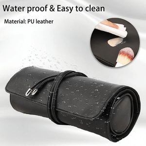 Women's <b>Large</b>-Capacity Waterproof PU Leather Travel Makeup for <b>Toiletry</b> <b>Bag</b> Fashion Style with Zipper Closure Direct Factory-Cra - Product Image 5