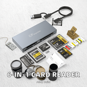 USB 3.0 leitor de cartão <span class=keywords><strong>DSLR</strong></span> câmera SD memória TF Tablet telefone de alta velocidade leitor de cartão carro 2-em-1 - Product Image 5