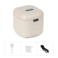 Petit appareil de cuisine portable Cuisinière électrique multi-usages Mini cuiseur à riz 2L