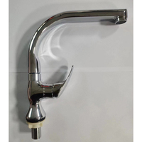 Commercial afrique maroc simple robinet froid évier pulvérisateur alliage cuisine Zinc robinet d'eau froide pour cuisine
