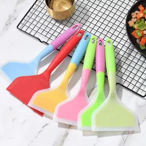 Heat-resistant Non-stick Pizza Spatula Kitchenware Best Large Silicone Egg Turner Spatula