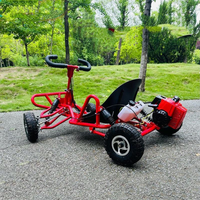 Kart Todoterreno de 63cc 90cc 110cc de Dos y Cuatro Tiempos a Gasolina de Cuatro Ruedas para Todo Terreno, Playa y Nieve