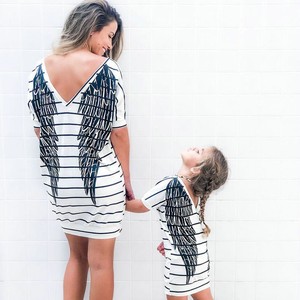 Recién llegado, conjuntos a juego para mamá <span class=keywords><strong>e</strong></span> <span class=keywords><strong>hijo</strong></span>, conjuntos de <span class=keywords><strong>ropa</strong></span> corta para mamá y yo para niñas, venta al por mayor, técnicas lavadas - Product Image 1