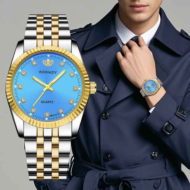 WJ-11443 Hot Fashion Lovers Watches Men and Women Casual Alloy Strap Quartz Crystal Diamond Wristwatch Couple Watch Gifts