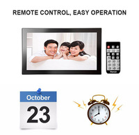 Bingkai Foto Digital HOPE 10+ Inci dengan Pemutar Video, Wi-Fi, MP3, Jam & Kalender untuk Periklanan
