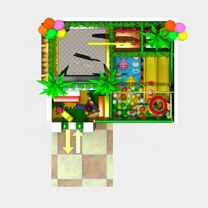 Thiết kế miễn phí sân chơi trẻ em chủ đề rừng thương mại trẻ em trong nhà sân chơi màu rừng mềm chơi trò chơi để bán - Product Image 5