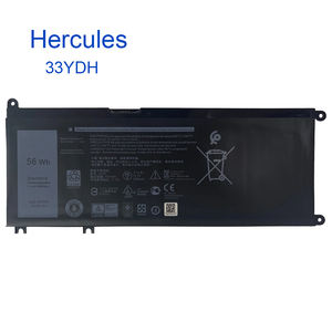 Batterie d'ordinateur portable 15.2V 56Wh 33YDH W7NKD 7FHHV PVHT1 99NF2 pour DELL Inspiron 17 7773 7778 7779 2-en-1 15 7570 7577 - Product Image 1