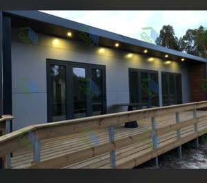 Modern Tiny Mobile Home Prefabricated Houses Villa Application with Modern Design Made Steel Sandwich Panel - Product Image 1
