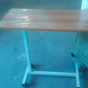 Joyful Abundance Medical Bedside <b>Table</b> 1900*650*600mm Height Adjustable Mobile Hospital Use - Product Image 3
