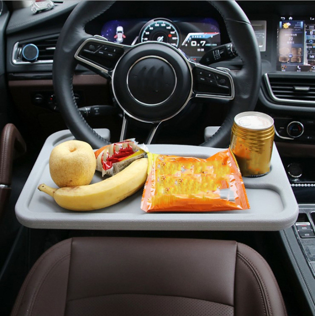 Hot Selling Steering Wheel Car Table Laptop Desk Car Steering Wheel Table Multi Functional Beverage Rack Writing Desk