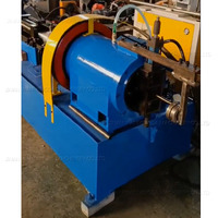 Machine de gaufrage en acier inoxydable de tuyau en aluminium de tuyau de fer presse à froid de colonne de vase en métal machine automatique hydraulique de tuyau de fleur