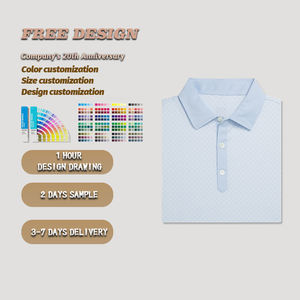 Camisetas Polo de Golf Personalizadas con Logotipo, de Alta Calidad, Lisas, Holgadas, Transpirables, Fabricante de Ropa Casual, Ropa de Golf para Hombre - Product Image 6