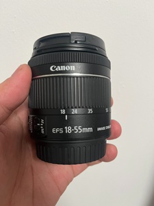 <span class=keywords><strong>Objectif</strong></span> Canon d'<span class=keywords><strong>occasion</strong></span> EF-S 18-55mm F/3.5-5.6 IS STM pour appareil photo numérique APS-C - Product Image 1