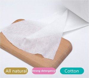 OEM/ODM Lingettes jetables pour le visage, serviettes en papier viscose douces et confortables, 100% viscose - Product Image 4