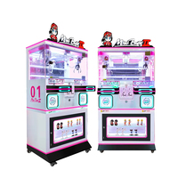 Machine à grue à griffes à 2 joueurs personnalisée Jeu cadeau en plastique à pièces pour centre de jeux pour enfants dans les centres commerciaux Style boutique