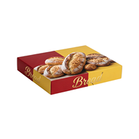 Boîte d'emballage de luxe personnalisée imprimée sur mesure avec logo, pliable, grande capacité (6 pièces) pour gâteaux et cupcakes, avec fenêtre