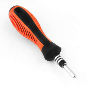 Jeu de 37 embouts de tournevis cruciformes PH2 T4-T10 T15 T20, qualité industrielle, manche en plastique, pointe magnétique, finition nickelée, à cliquet - Product Image 4