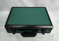 Offre Spéciale : Étui de Voyage pour Montres en Bois à 12/24/48 Emplacements avec Fenêtre, Boîte à Bijoux Portable de Luxe Haut de Gamme, Étui à Montres Vert OEM