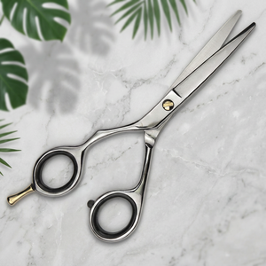 Ciseaux de coiffure professionnels Eversharp, acier inoxydable 440C, lame tranchante, pour droitiers, manche moyen, usage en salon de coiffure - Product Image 1
