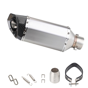 Tubo de Escape Hexagonal Redondo para Motocicleta, Apto para Akrapovic, Ninja 400, S1000 RR, Accesorio de Modificación, Silenciador para Moto - Product Image 5