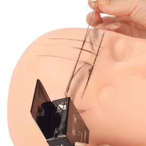 Hilo de mapeo de cejas preentintado negro, caja de cuerdas de mapeo de cejas, suministros de Microblading para cejas - Product Image 3