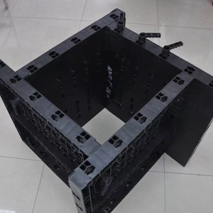 Coffrage universel en plastique ABS haute résistance, renforcé, réutilisable pour la construction de piliers et murs en <span class=keywords><strong>béton</strong></span> - Product Image 2