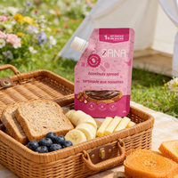 Sachets à bec verseur personnalisés en plastique de qualité alimentaire pour jus de fromage, sauce, miel, pâte de tomate