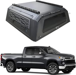 Cubierta Rígida Antirrobo para <span class=keywords><strong>Camioneta</strong></span> 4x4, Impermeable, de Aluminio, para Toyota Tacoma 5 pies, F150, <span class=keywords><strong>GMC</strong></span> <span class=keywords><strong>Sierra</strong></span> - Product Image 4