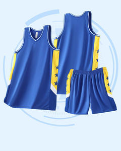 <span class=keywords><strong>Traje</strong></span> de baloncesto personalizado para adultos y niños, absorbente de sudor, transpirable, de secado rápido, sin mangas, para entrenamiento y competición. - Product Image 2