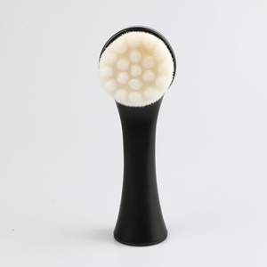 Cepillo de Limpieza Facial 2 en 1 de Silicona Ultra Suave de Doble Cara, Nueva Herramienta Eléctrica de Exfoliación y Limpieza Profunda, Color Negro Industrial - Product Image 5
