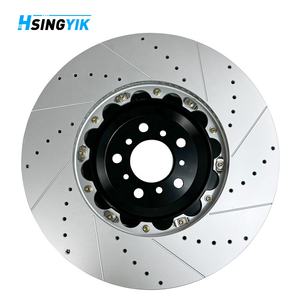 Système de freinage automatique de course à haute efficacité 2 pièces disque de frein flottant avant pour BMW M5 M6 F6 F10 F12 F13 Performance optimisée - Product Image 2