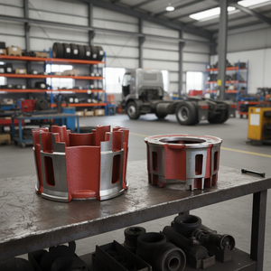 Promotion : Moyeu de <span class=keywords><strong>roue</strong></span> de remorque robuste 604260228 en acier allié, conception à huit rayons, pièces d'essieu de camion - Product Image 1