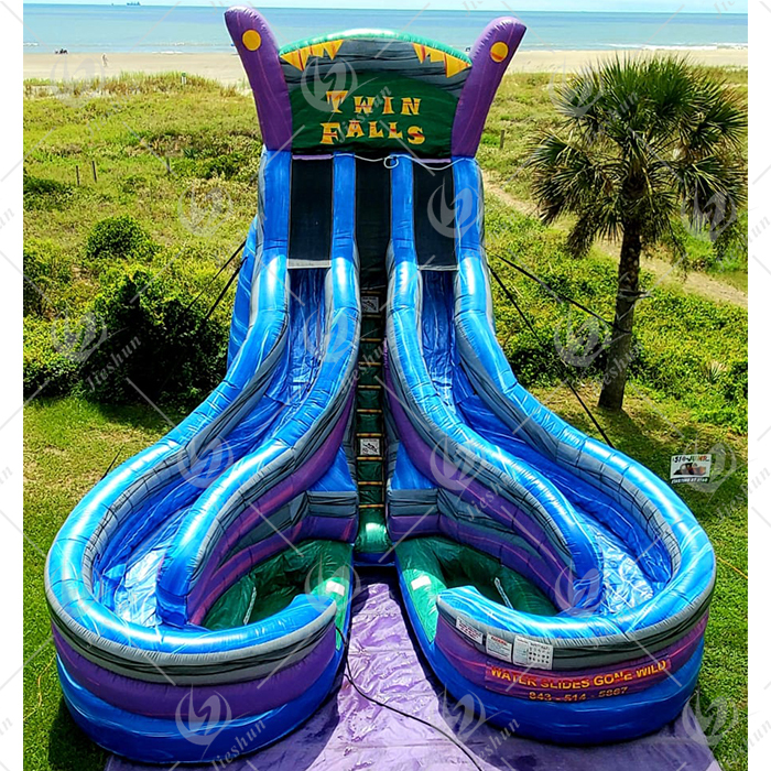 PVC Twin Falls Double lane Corkscrew