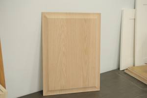 Porte intérieure résidentielle en bois dur et contreplaqué, autres pièces de mobilier, moderne, Vietnam, MDF avec âme en MDF et placage, porte panneau - Hickory - Product Image 4