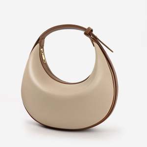 Bolso hobo de alta gama para mujer, elegante y refinado, con correa ajustable, impermeable, capacidad de 20 L, acabado en piel sintética. - Product Image 1