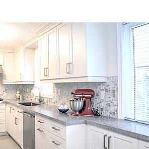 Athene polierte weiße Quarz steinplatte Modernes Design Künstliche Quarz Küchen arbeits platte 3D-Modell Design Schlafzimmer Hotel - Product Image 1