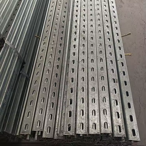 Tuyệt vời chịu tải hiệu suất 41*41 Mét C thép đường sắt mặt đất cài đặt năng lượng mặt trời khung - Product Image 1