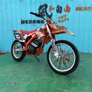 Used Hengjian S7 Z300 300cc Motorcycle 2 Stroke <b>Engine</b> Dirt <b>Bike</b> Speed 100 for Adults - Product Image 3