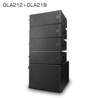 Haut-parleur de sonorisation professionnel GLA212 double 12 pouces passif à ligne directe, 2000W de puissance de crête, pour événements extérieurs et tournées sur scène